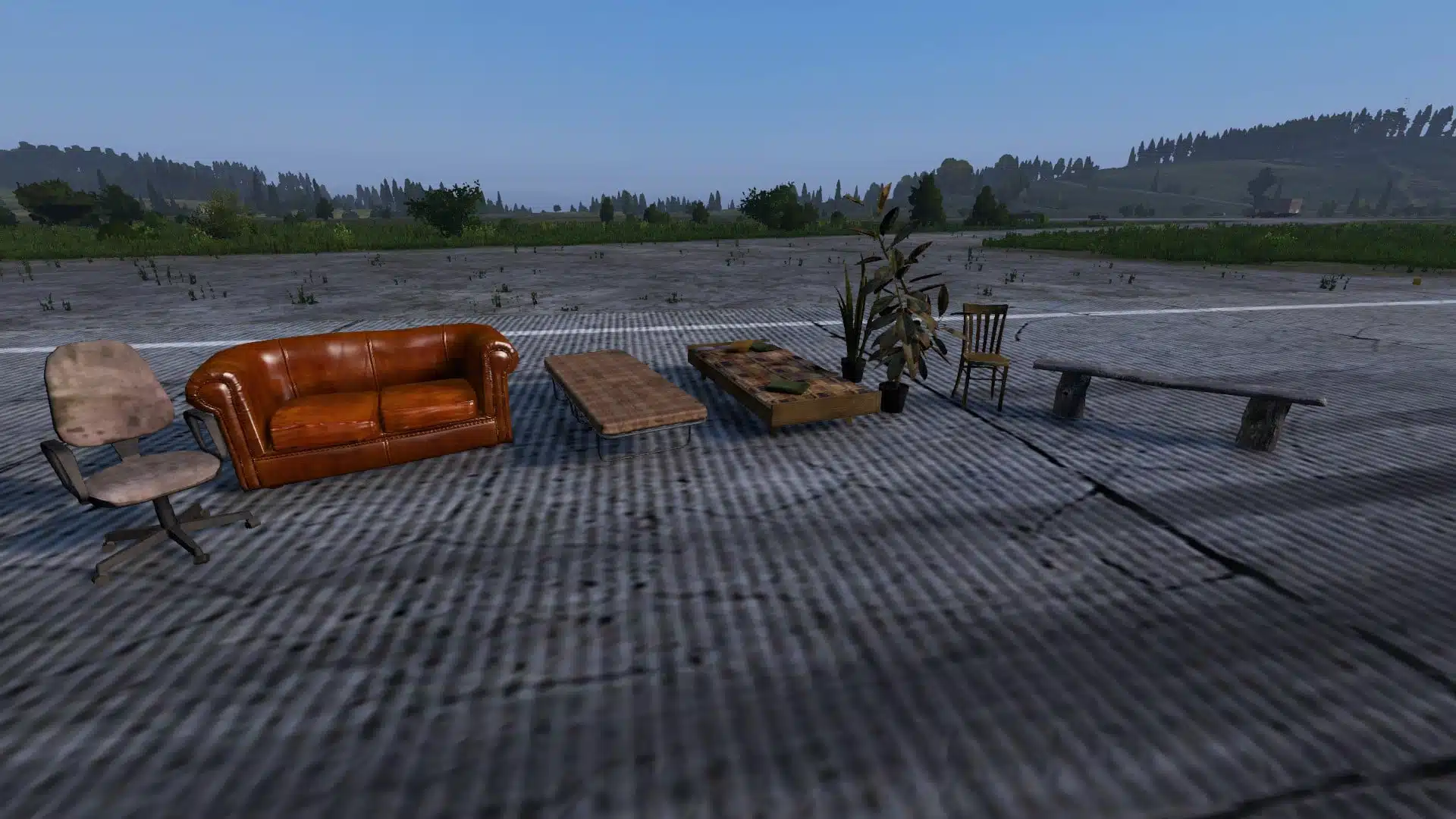 more container and decorations dayz server