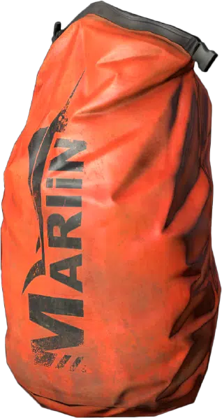 drybag backpack orange dayz