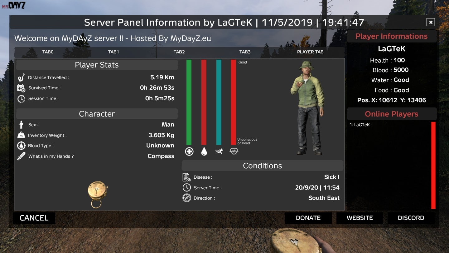 Dayz Stat Server