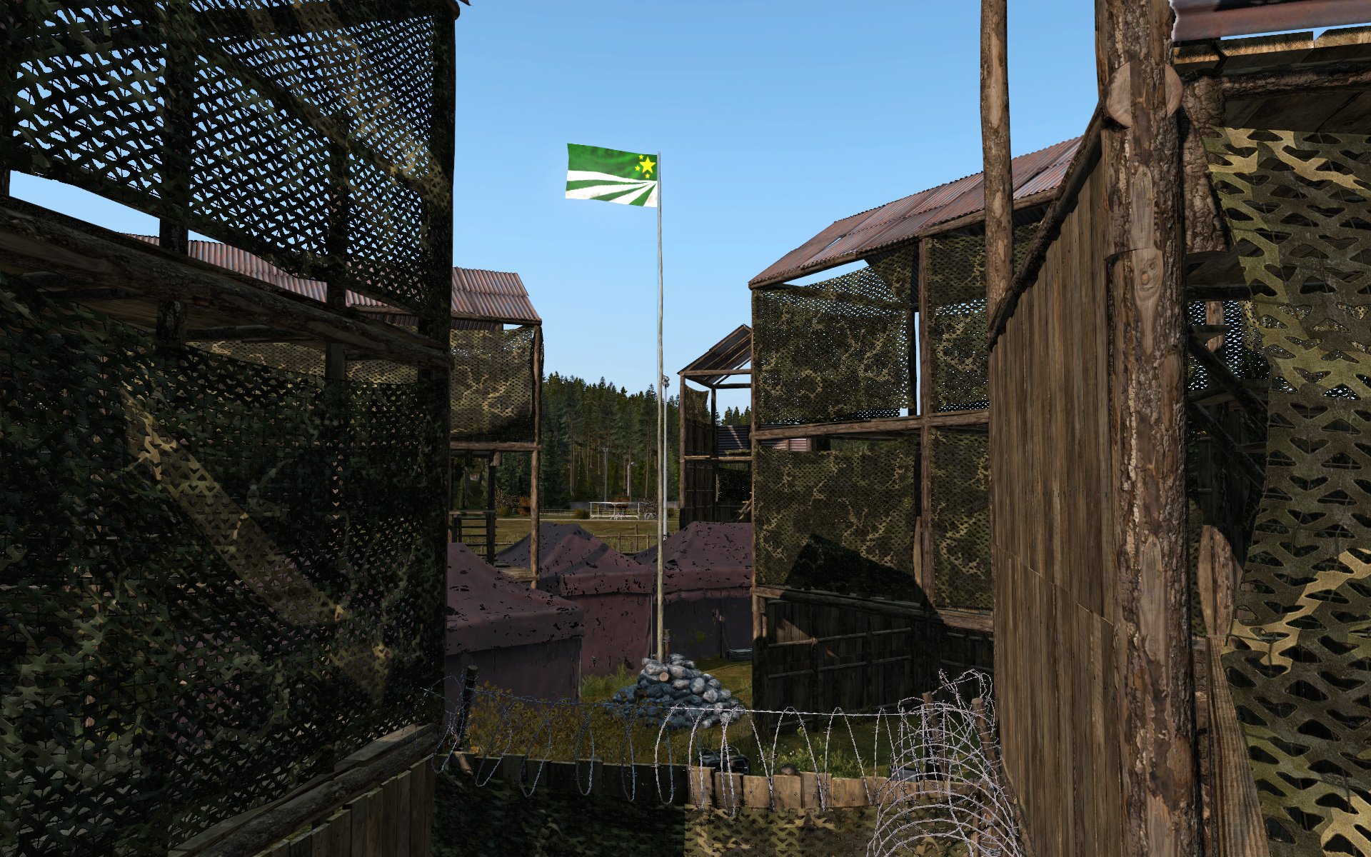 Dayz patch 1.09 flag pole for base building
