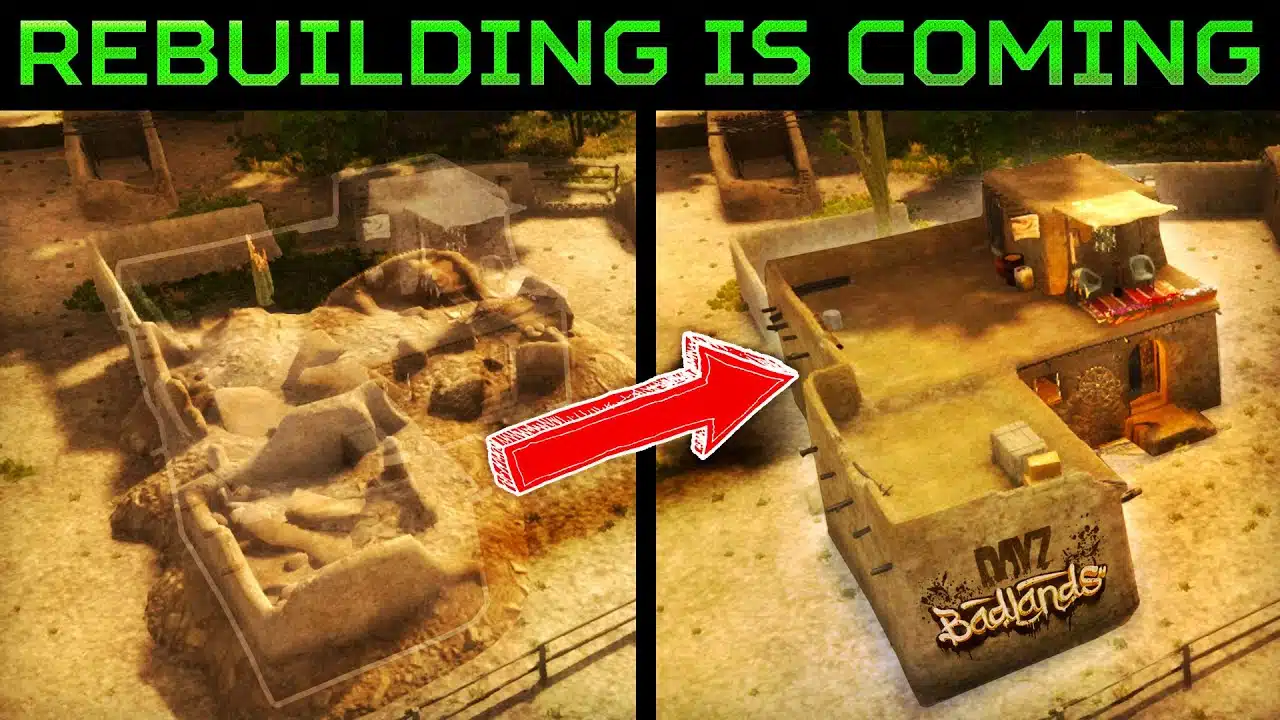 DayZ Badlands Secret Mechanic Rebuilding the Entire Map