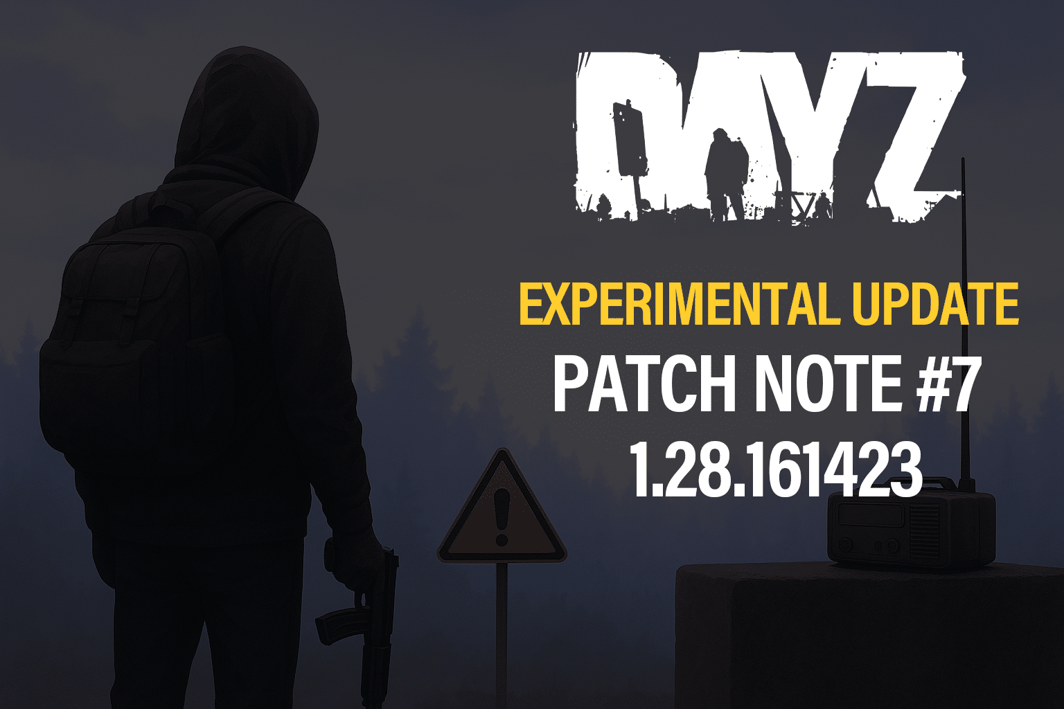 DayZ PC Experimental Update 1.28.161423 Patch Note #7