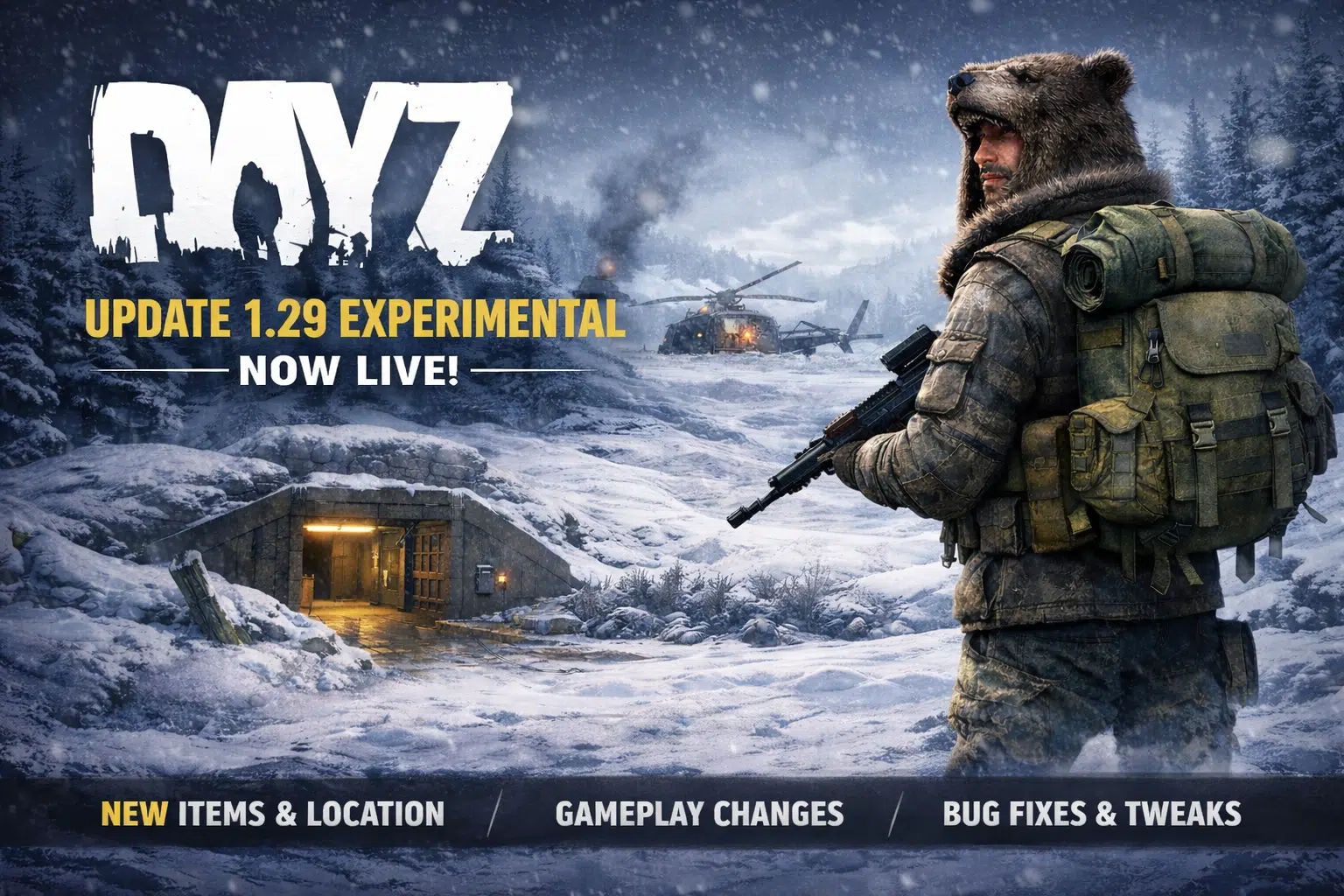 DayZ Update 1.29 Experimental is Live – What’s New and What to Test DayZ Update 1.29 Experimental is Live - What’s New and What to Test